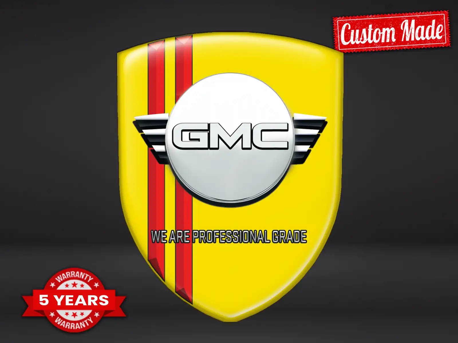GMC Autoaufkleber Limitiert Premium Modern